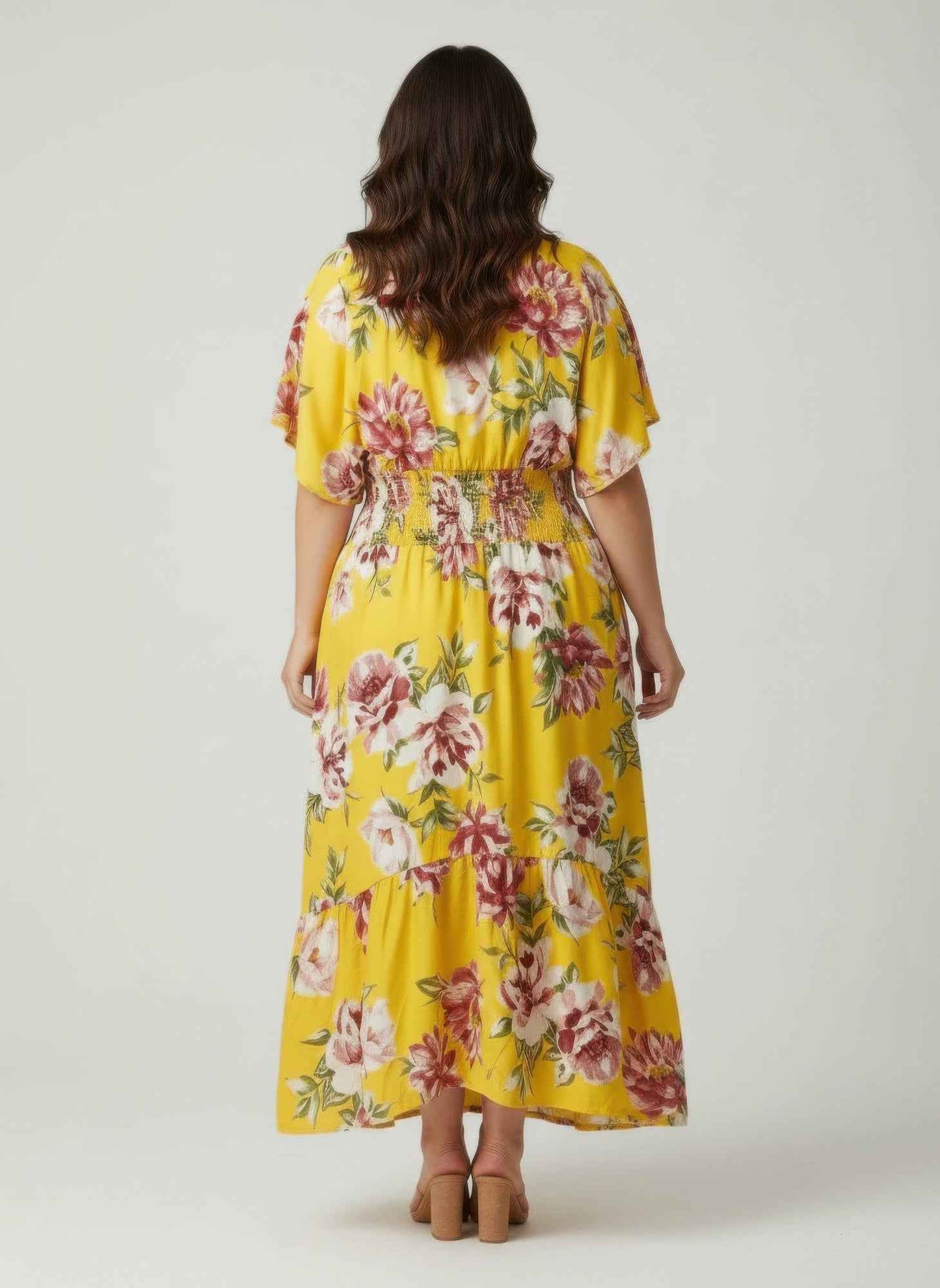 Mlle Gabrielle Floral Dress - Plus Size