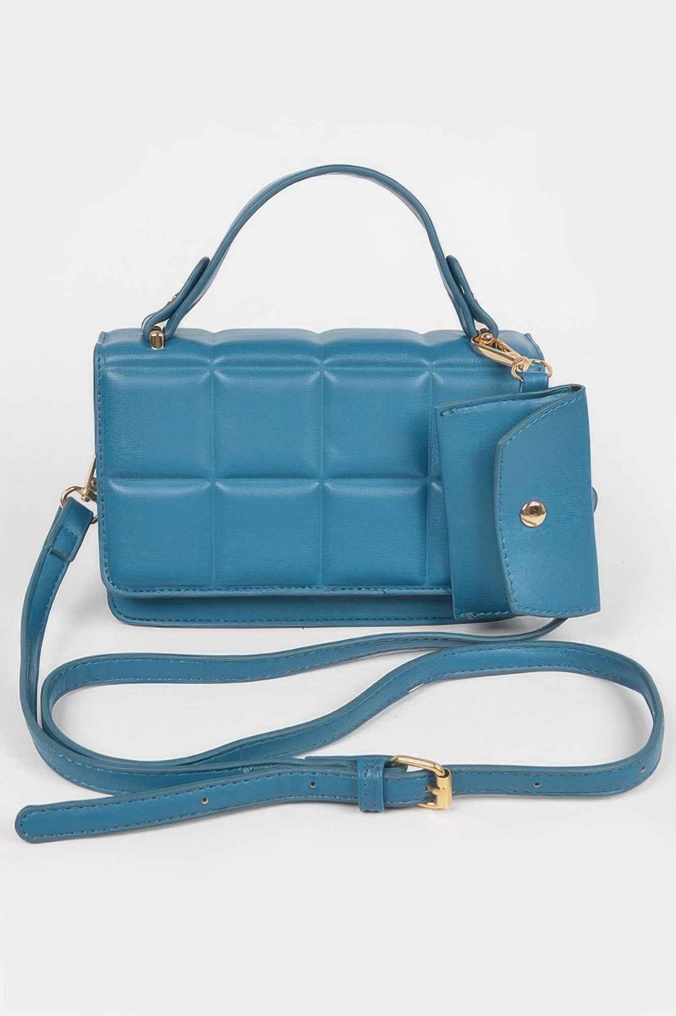 Quilted Top Handle Bag