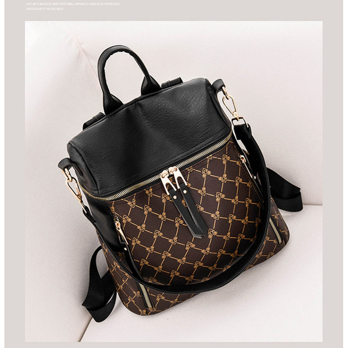 Anti-theft backpack for women