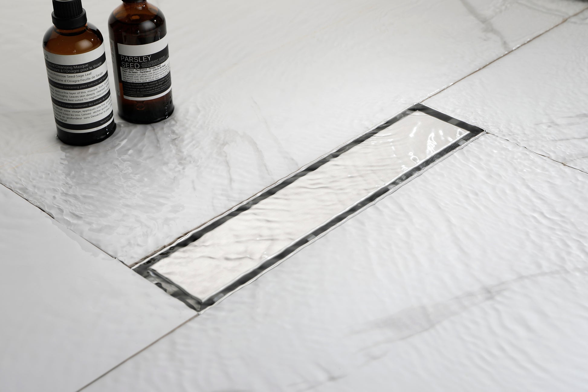 12 Inch Linear Shower Drain with Removable