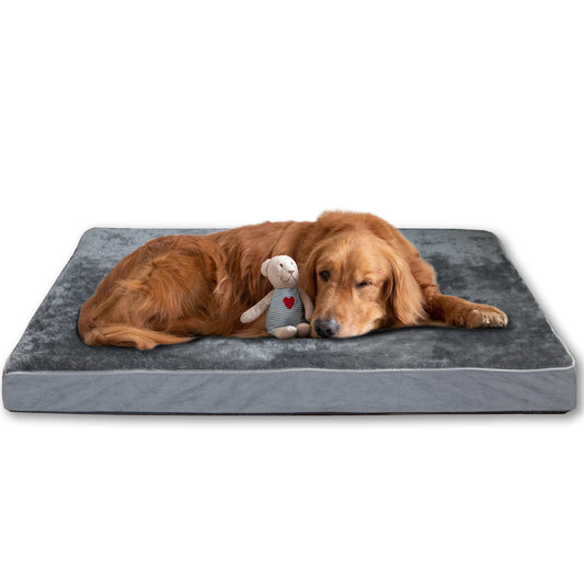 Luxury Dog Bed Orthopedic Dog Beds Removable Machine Washable Cover and Waterproof Liner Pad Pet Bed