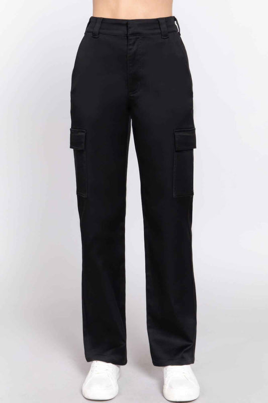 Straight Fit Long Pants