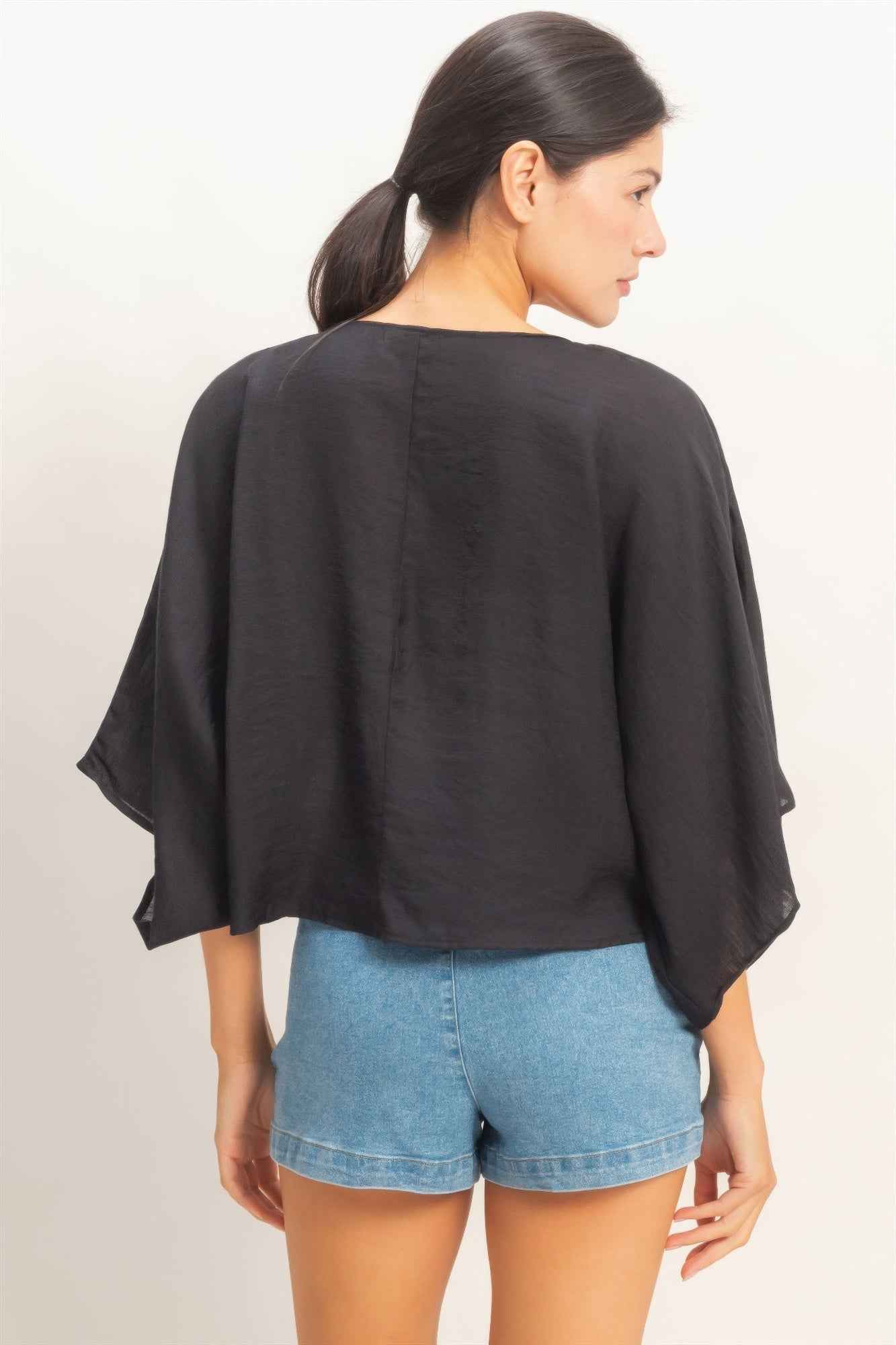Oversized Twist Knot Top