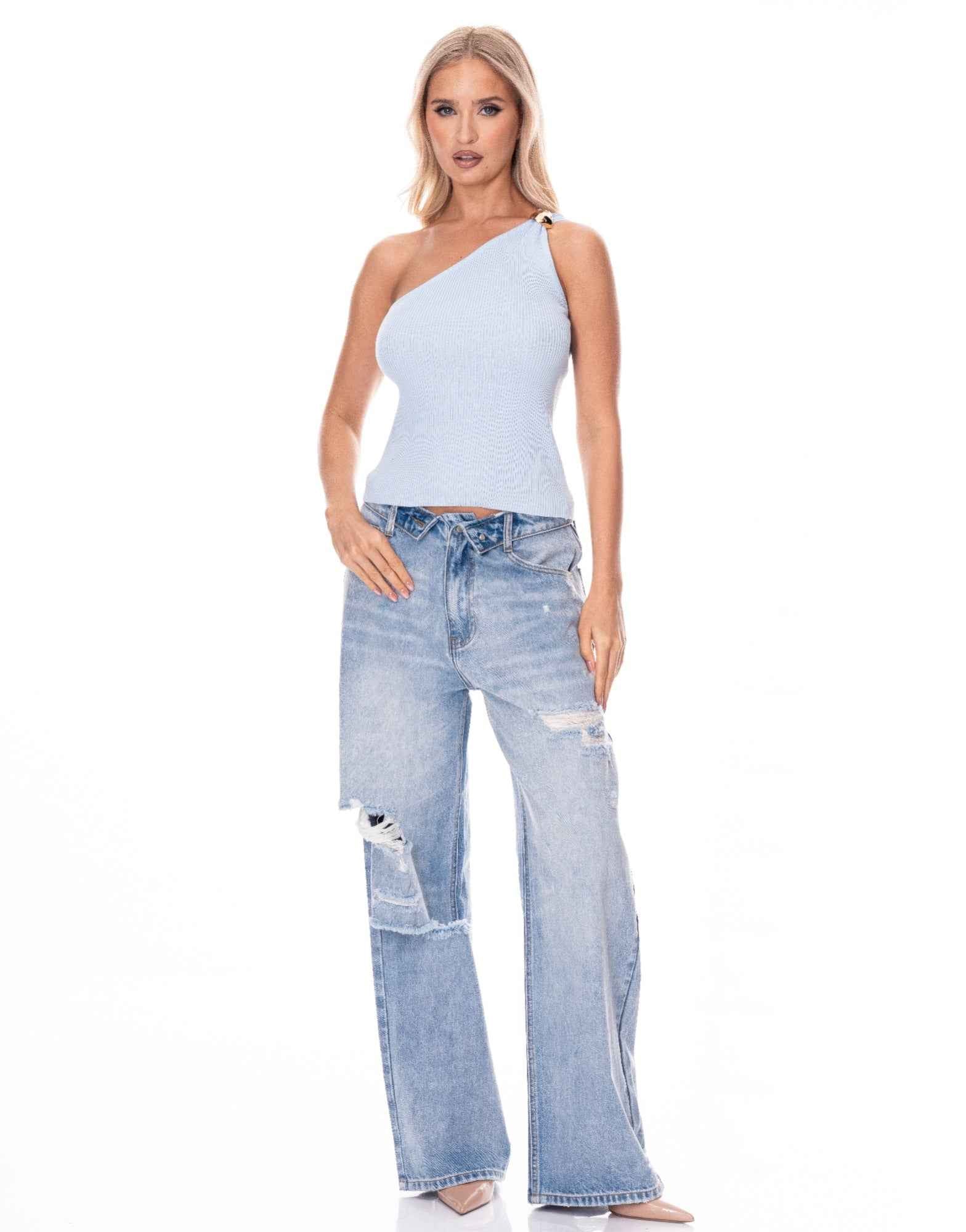One Shoulder Top