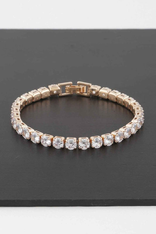Rhinestone Cuff Bracelet