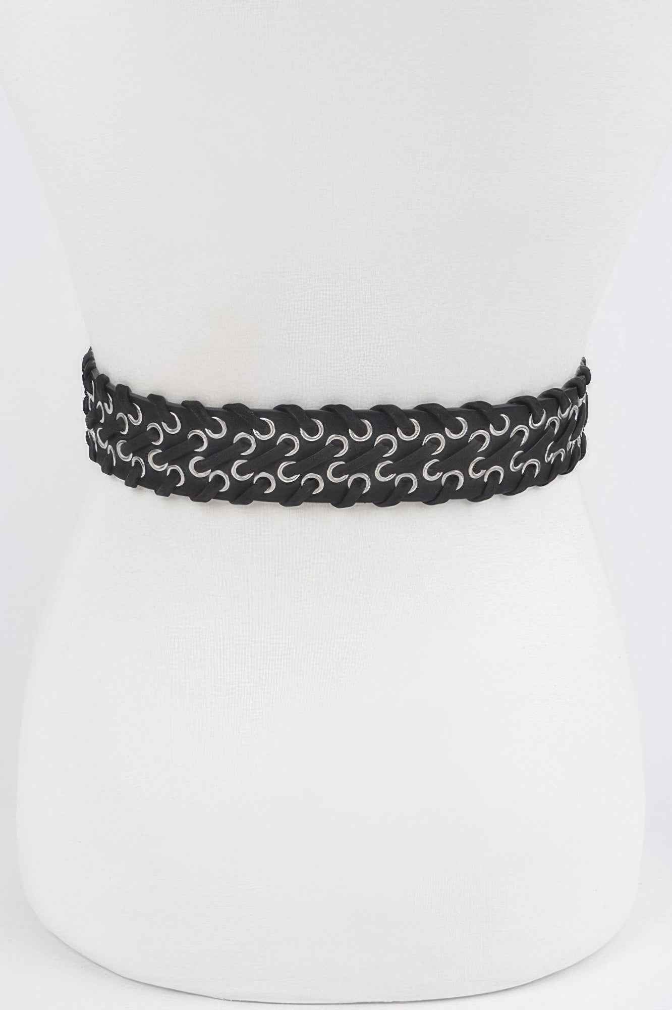 Multi Metal Eyelet Belt