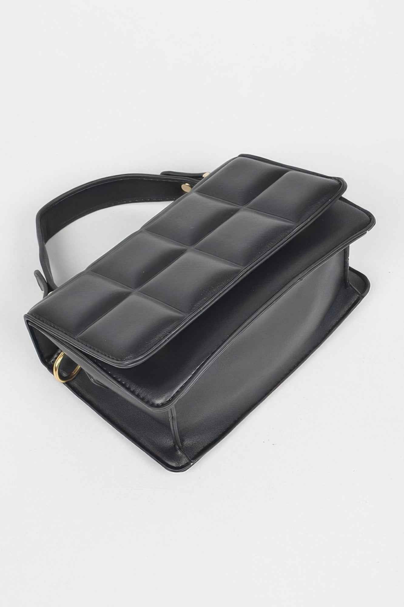 Quilted Top Handle Bag