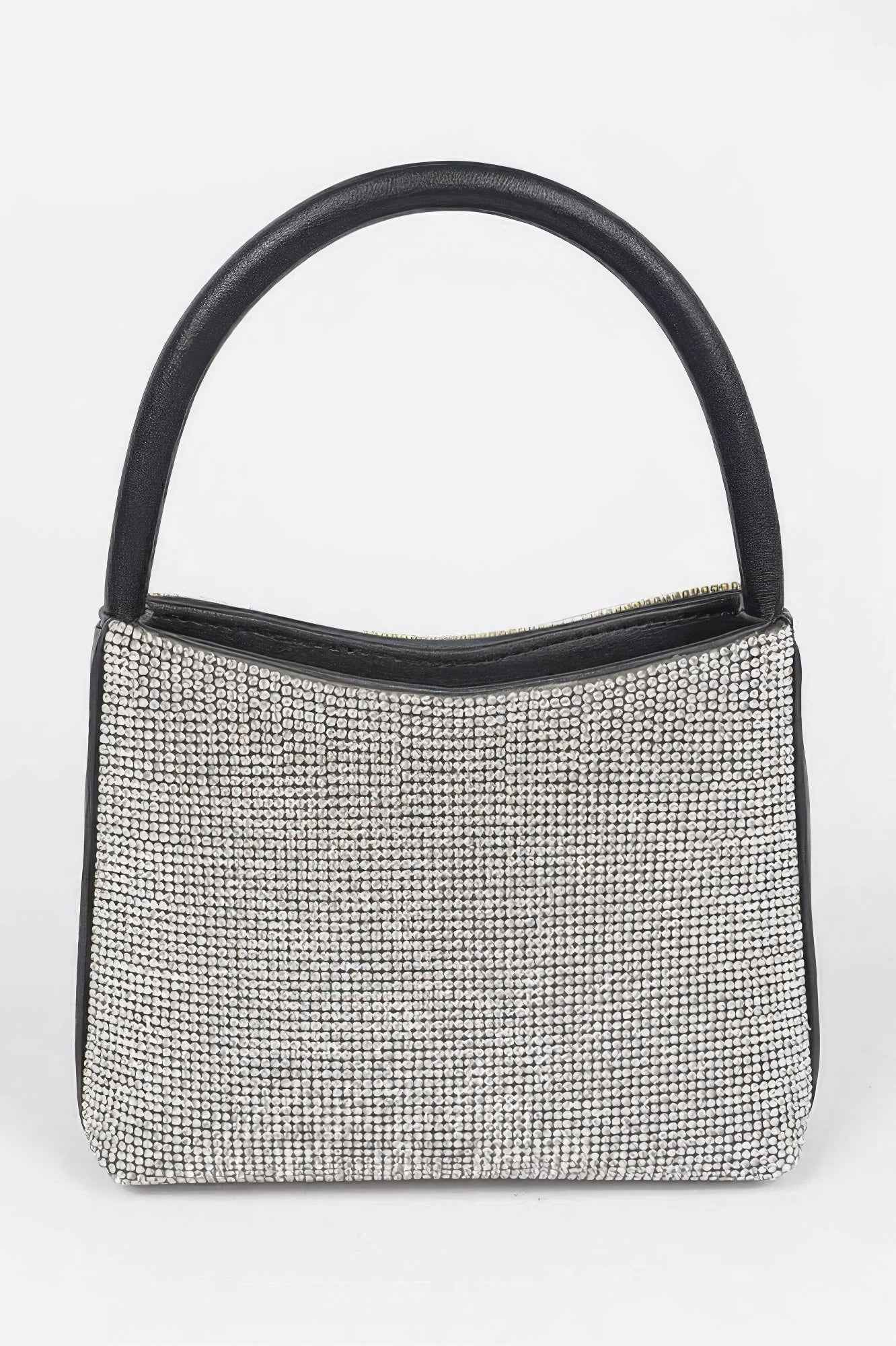 Rhinestone Top Handle Bag