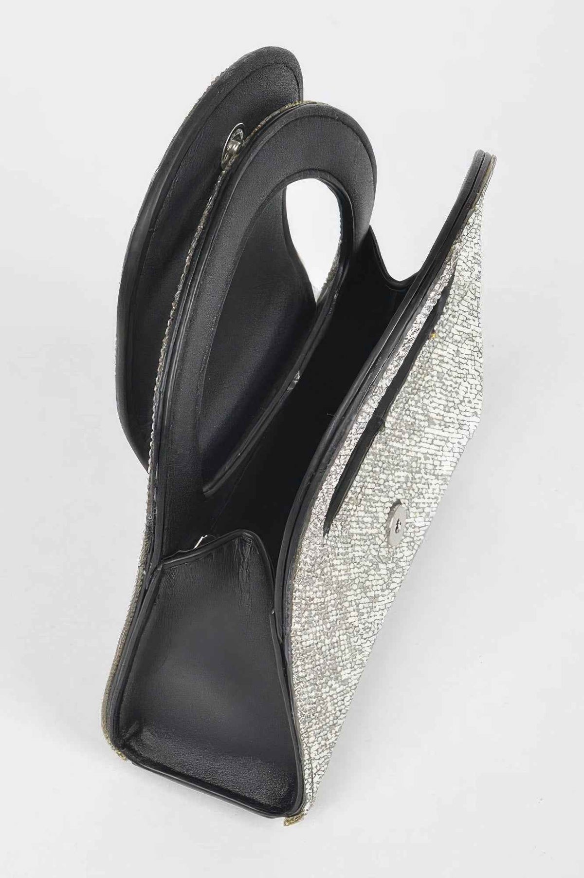 Rhinestone Top Handle Bag