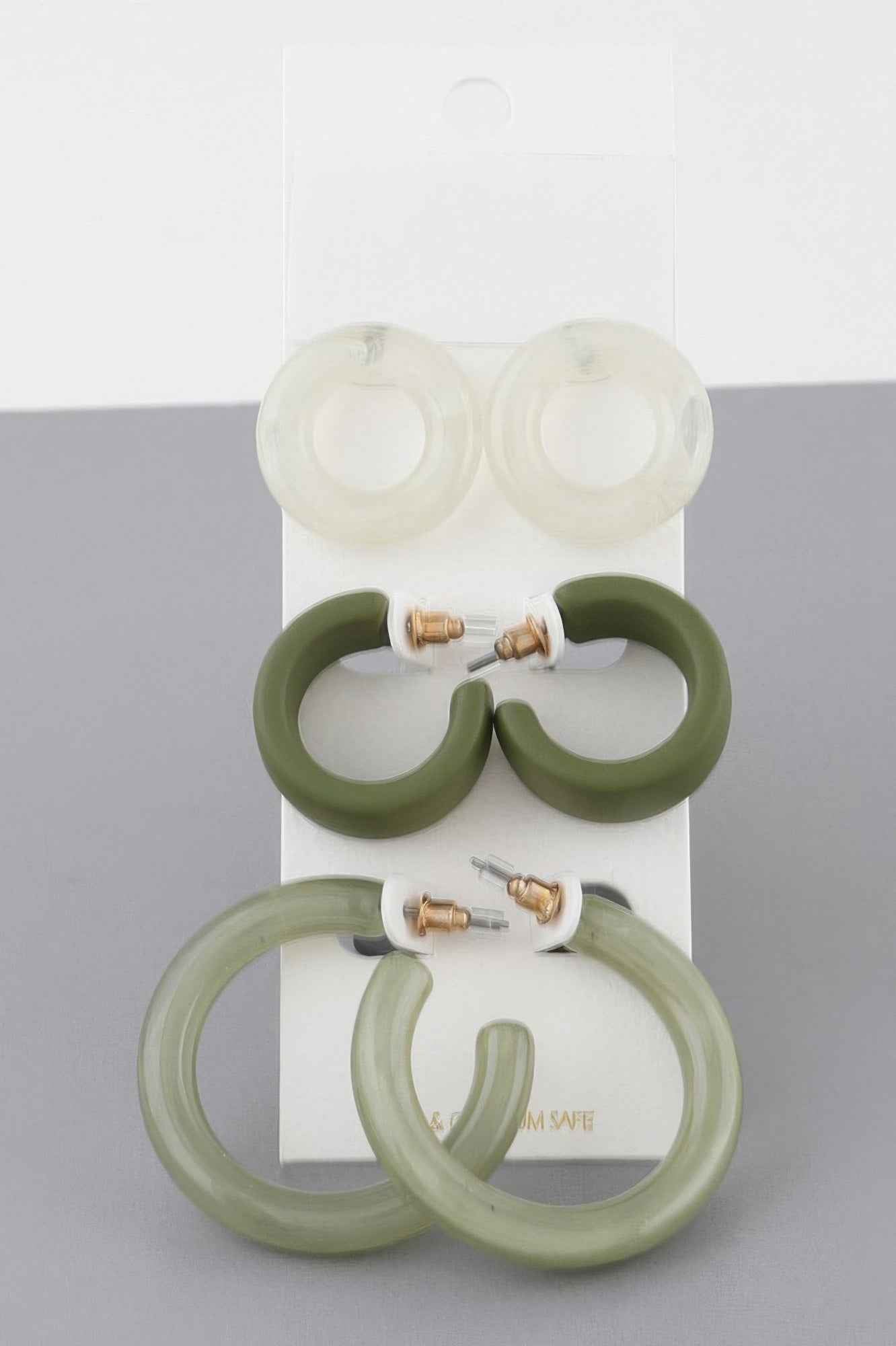 Multi Hoop Earrings Set