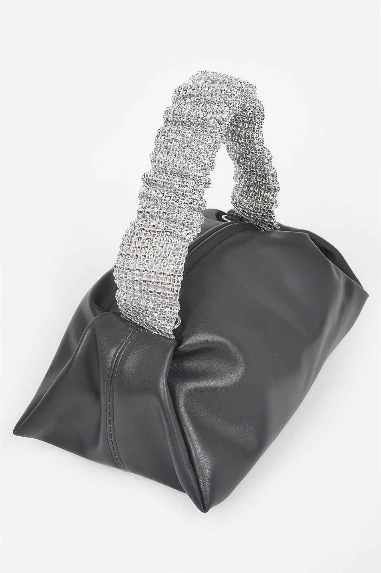 Faux Leather Shoulder Bag