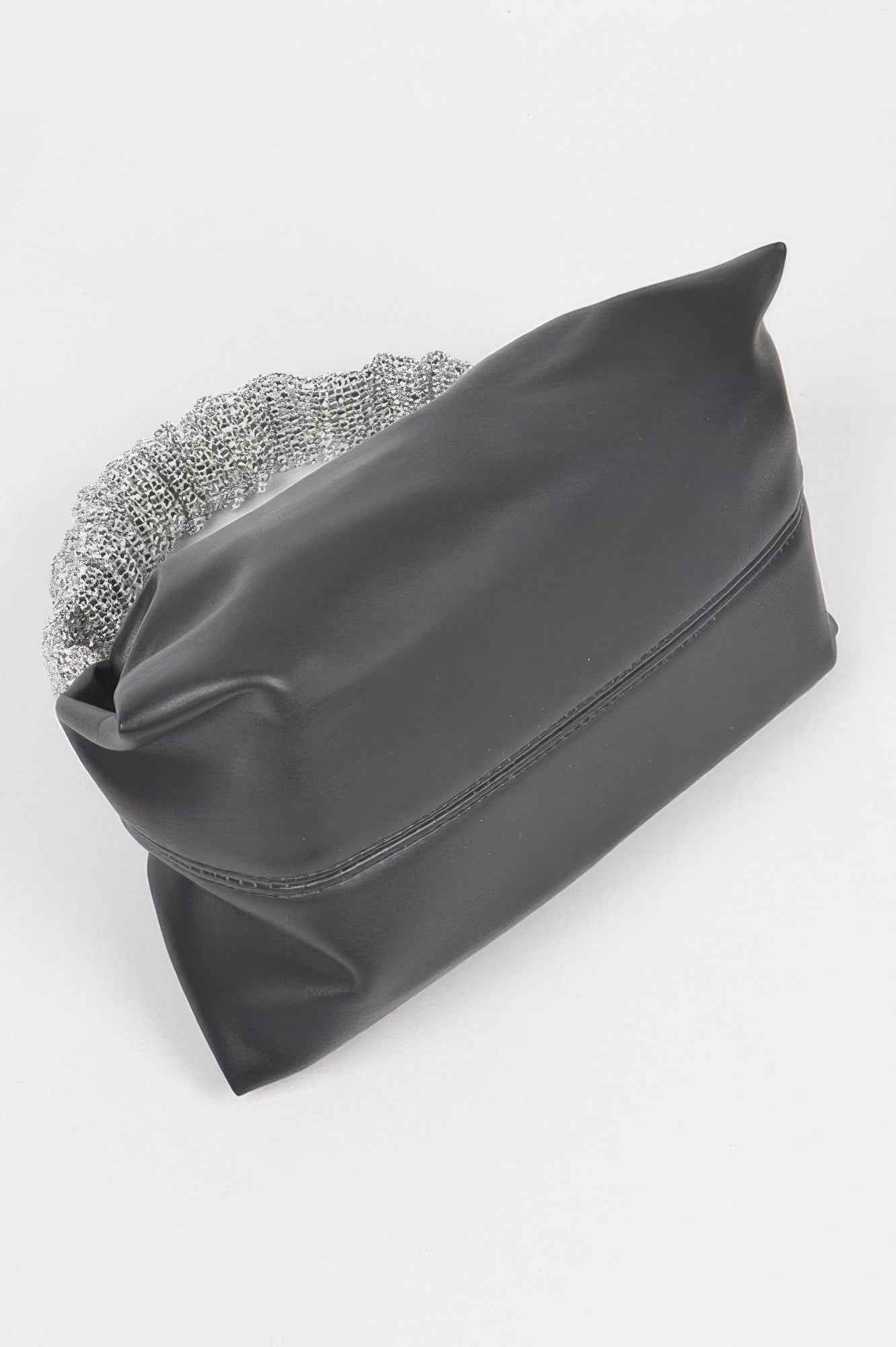 Faux Leather Shoulder Bag