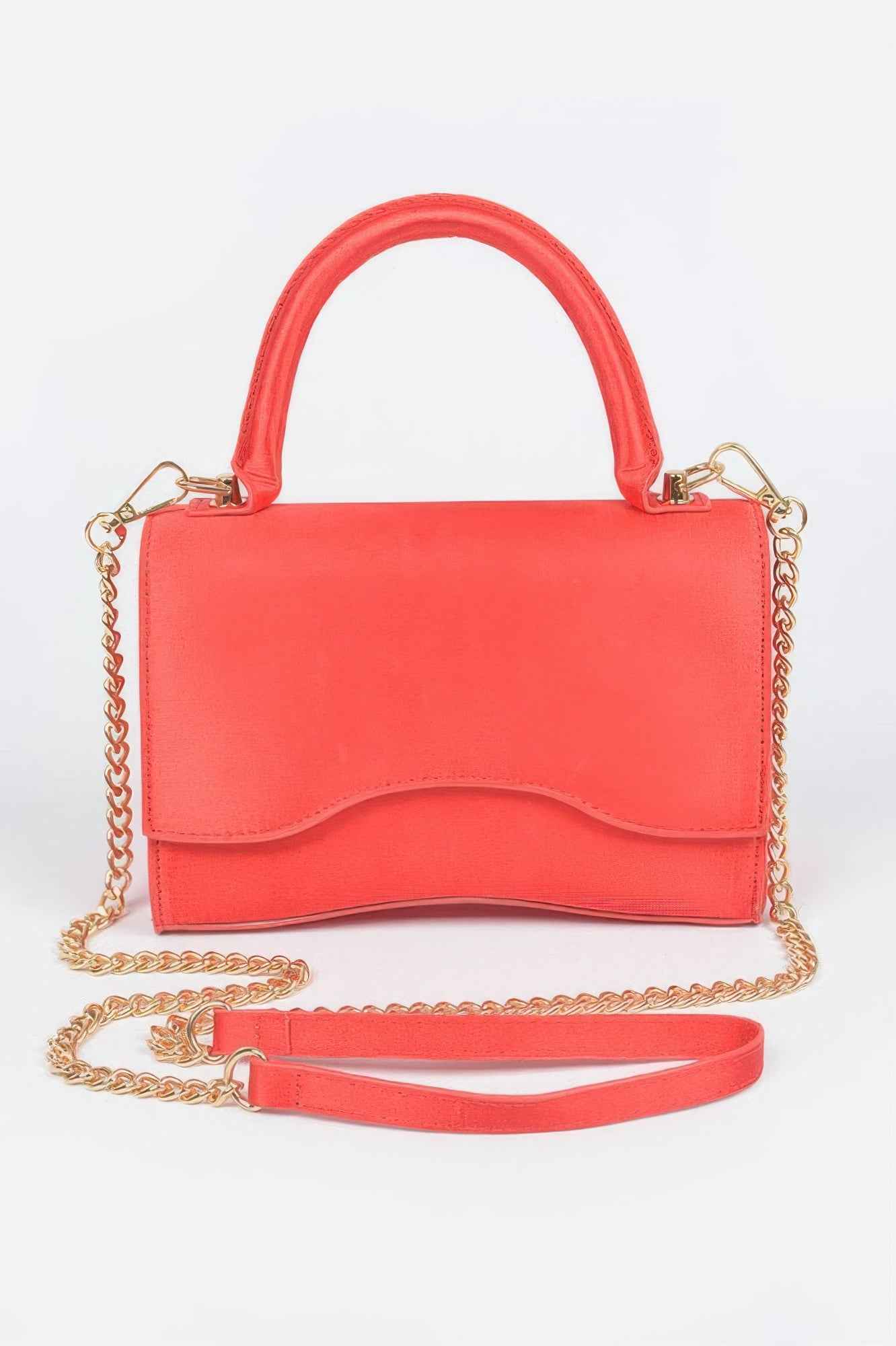 Shiny Chain Crossbody Bag