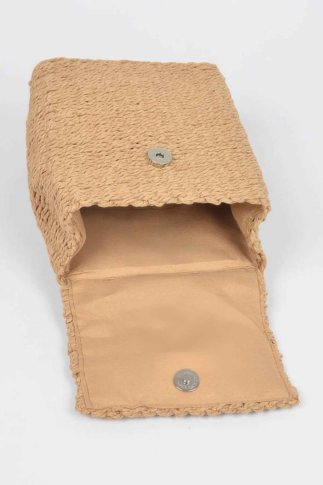Woven Cotton Mini Backpack