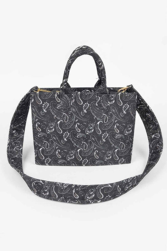 Bandana Medium Tote W/wide Strap