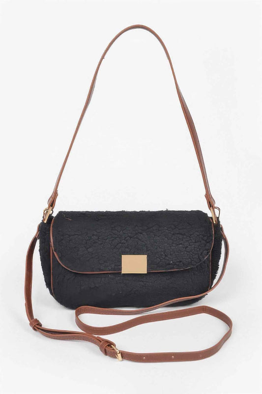 Faux Fur Shoulder Bag