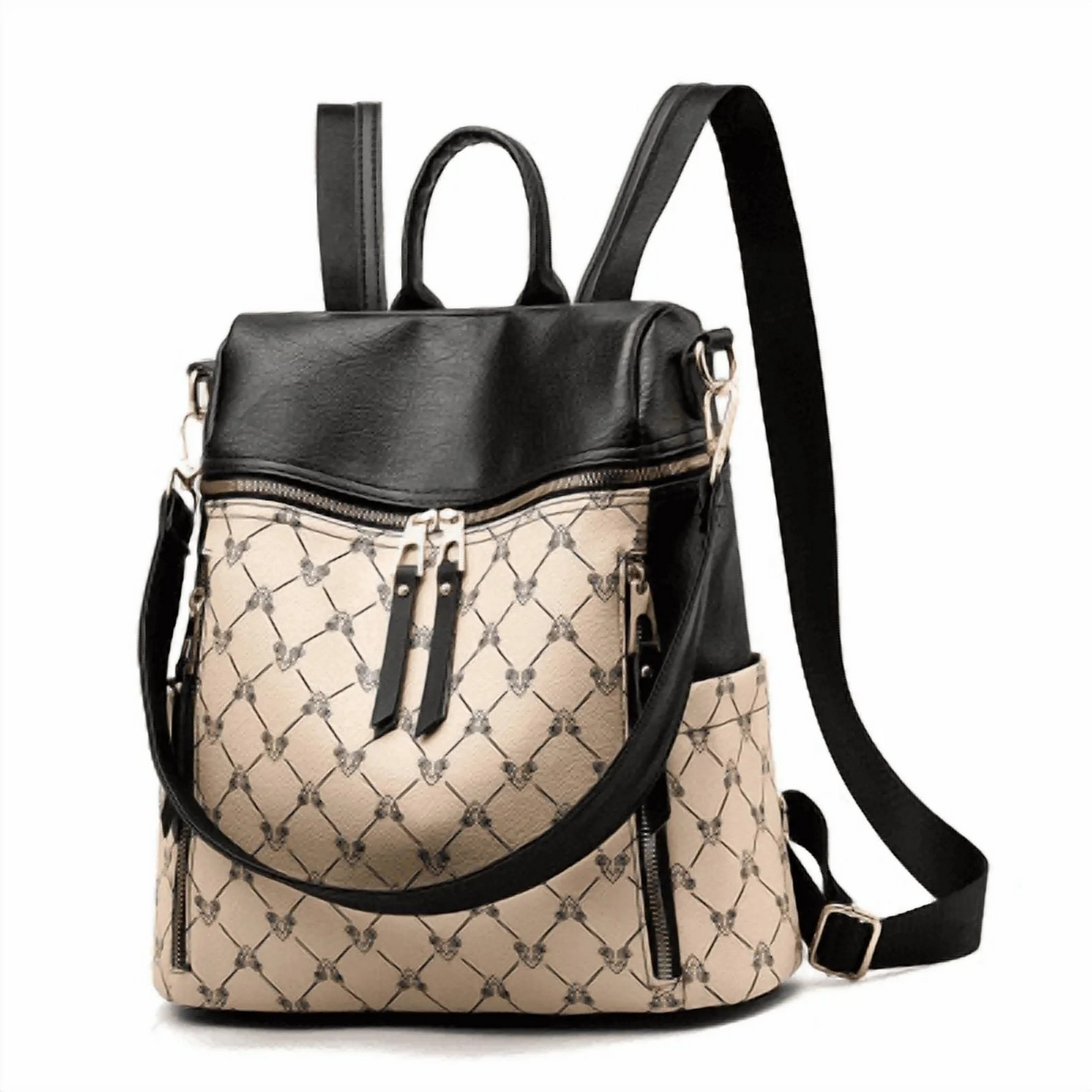 Anti-theft backpack for women