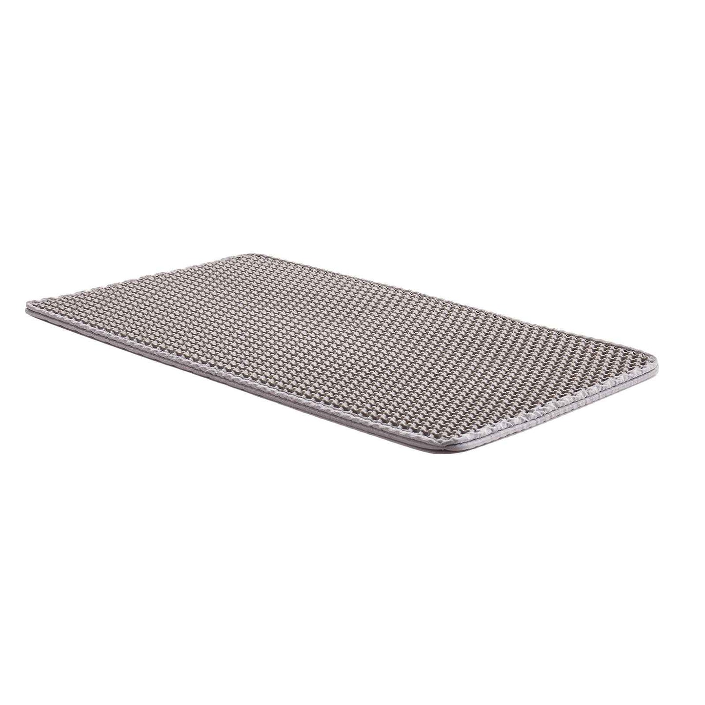 Cat Litter Trapping Mat 24 x 15 in Double Layer Honeycomb Non-Slip & Urine-Proof